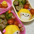 しゅう妻's cooksnap of when they made 幼稚園 お弁当 キャラ弁♡女の子２.