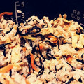 今年度いっぱい's cooksnap of when they made 具沢山♪ひじきと油揚げの炊き込みご飯.