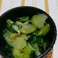 鈴宮蒼's cooksnap of when they made チンゲン菜のｻｯと炒め.