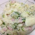 にゃー◎'s cooksnap of when they made きゅうりと魚肉ソーセージのポテトサラダ☆.
