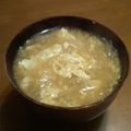 サーフブレイド's cooksnap of when they made 我が家の味噌汁②～✿玉ねぎ＆かき玉✿.