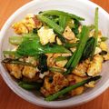 あみぞうママとわかっち's cooksnap of when they made 栄養満点！小松菜と卵の炒め物.