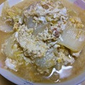 書セラピスト流香's cooksnap of when they made 冬にぴったり☆白菜の卵とじ.