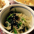 ☆ぺこ's cooksnap of when they made あと1品に、モヤシとほうれん草のナムル.