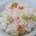 あおくろっこりー's cooksnap of when they made 枝豆と桜エビの春色ごはん✿.
