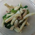 はなぽぽちゃん's cooksnap of when they made わけぎとイカの酢味噌あえ♪.