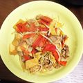 30さん's cooksnap of when they made 節約!!必見!!高野豆腐入り野菜炒め.