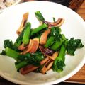 heianbizin's cooksnap of when they made ＊菜の花といかのささっと煮＊.