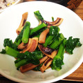 heianbizin's cooksnap of when they made ＊菜の花といかのささっと煮＊.
