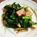 ちーりんママ's cooksnap of when they made 春☆なばな(菜の花)とベーコンの卵炒め.