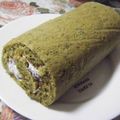 せぃchan's cooksnap of when they made 失敗なし！ロールケーキ＊抹茶あずき＊.