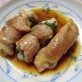 まっちゃんチャン　's cooksnap of when they made お弁当にも♪豚肉の紫蘇チーズ巻き.
