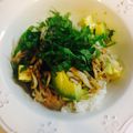 えびちゃん♪♪'s cooksnap of when they made 絶対美味しい♡超簡単アボカドしらす丼.