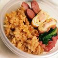 まひなこ's cooksnap of when they made キムチチャーハン.