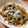 みちゃコ's cooksnap of when they made 冷凍うどんで簡単カルボナーラ.