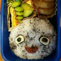 asanet's cooksnap of when they made 妖怪ウォッチ＊砂夫のキャラ弁.