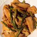 achikomama's cooksnap of when they made タケノコと豚肉の甘辛味噌炒め.