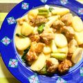 hikatsu's cooksnap of when they made 長ネギとじゃがいもの味噌チーズ焼き.
