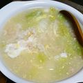 megumage's cooksnap of when they made お米から〜白菜かに雑炊.