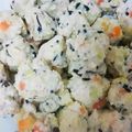 Linnunlata's cooksnap of when they made 離乳食*後期〜♡秘密のふわっふわ鶏だんご.