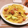 ミスひじき's cooksnap of when they made 春キャベツで簡単ペペロンチーノ.