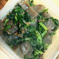 ミアーニ's cooksnap of when they made セロリの葉とこんにゃくのゴマ炒め♪.