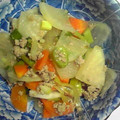けいよせふ's cooksnap of when they made 大根と豚そぼろの重ね煮.