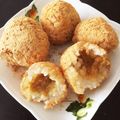 よりひめ★'s cooksnap of when they made 簡単おやつ❗冷やご飯できな粉だんご.