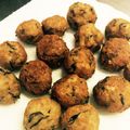 ながごはん's cooksnap of when they made 我が家の肉団子♪お弁当にも！.