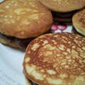 のむさんちのぷる's cooksnap of when they made 皮が美味しい！もっちりどら焼き♡.