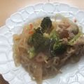 きらり流れ星's cooksnap of when they made ペペロンシラタキ.