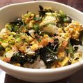 クック2K9TEA☆'s cooksnap of when they made 簡単エコランチ☆葱の青いとこ乗っけご飯.