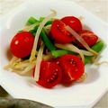 SP♪'s cooksnap of when they made トマトといんげんの春サラダ♪.