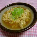 ななぐくん's cooksnap of when they made 風邪ひきさんにも。卵のふがふが(^.^).