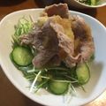 kaaちゃん's cooksnap of when they made さっぱりヘルシー☆豚肉と水菜のサラダ.