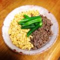 だいふくmochi's cooksnap of when they made まさかのフライパン1つで3色丼.