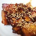 ちゃ（＾ω＾）'s cooksnap of when they made 簡単☆さつま芋のピリ辛大学芋風.