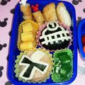 いゆま☆ママ's cooksnap of when they made キャラ弁◆トッキュウジャー(闇のライト).