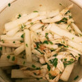 yutaneko's cooksnap of when they made 長芋とささみの梅肉和え.