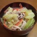 サーフブレイド's cooksnap of when they made 春キャベツでほっこりウマウマ豚汁♡.