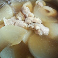 ぶっちさん's cooksnap of when they made 大根と竹輪と鶏の煮物.