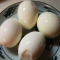 エルール's cooksnap of when they made ゆで卵の綺麗な殻むき.