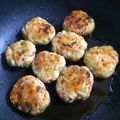 エリー♬'s cooksnap of when they made 鶏挽肉のピリ辛つくね♩.