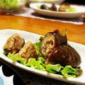 inyako's cooksnap of when they made 甘辛☆しいたけの肉詰め.