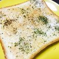 ♡mana's cooksnap of when they made 簡単バリうま！塩胡椒トースト♡.