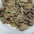 さやみm's cooksnap of when they made 豚とエノキのニンニクバター醤油炒め.
