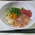 まさたかまま's cooksnap of when they made 我が家の釜玉うどん♡明太子バター味.