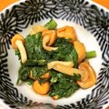 chip-n-dale's cooksnap of when they made 春菊となめこの和え物.