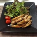 Akina1102's cooksnap of when they made 超簡単！工程2つ「手羽中ポン酢照り焼き」.