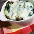 あかますこ's cooksnap of when they made ダラ嫁★ほうれん草とキノコのチーズ焼き.